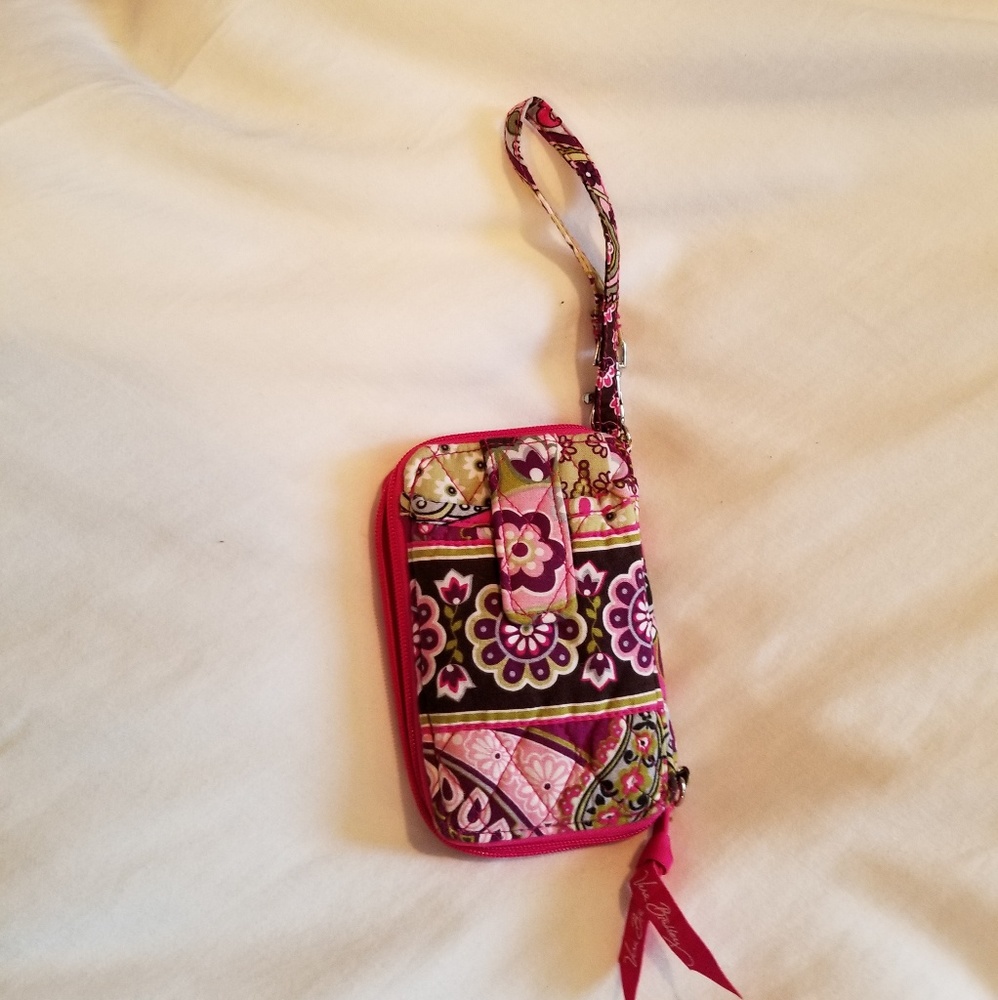 Very Berry Paisley Vera Bradley wristlet